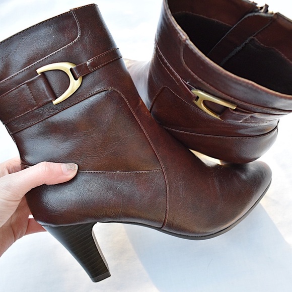 Life Stride Shoes - CYBER MONDAY SALE🛒 Faux Leather Heeled Boots